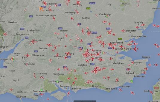 London Heathrow Airport Live Air Traffic Radar Cam London