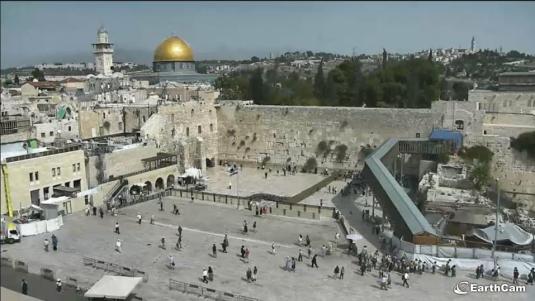 Jerusalem Old City Western Wall Streaming Webcam Jerusalem Israel