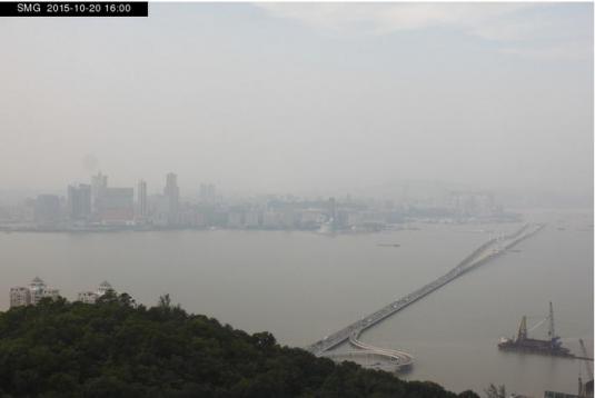 Macau City Skyline Weather Web Cam Macao China