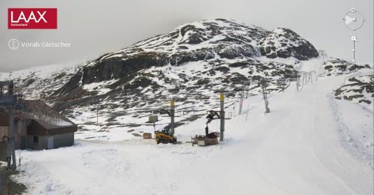 LAAX Skiing Slopes Weather Web Cam Vorab Glacier Vorab Gletscher Switzerland