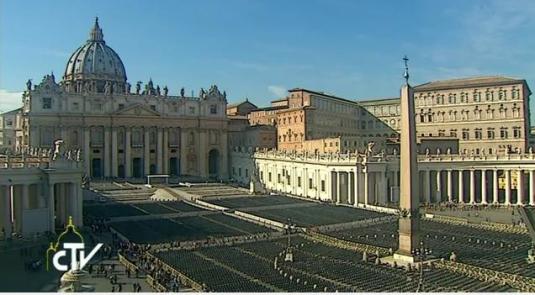 St. Peters Square Live Streaming Vatican Web Cam Rome Italy