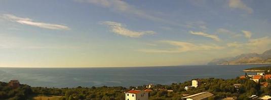 Utjeha Holiday Resort Weather Web Cam Montenegrin Adriatic coast Montenegro