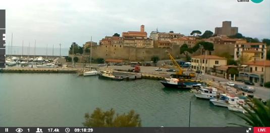 Talamone Live Marina Weather Webcam Tuscany Italy