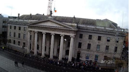 Dublin General Post Office Streaming Cam OConnell Street Dublin Ireland