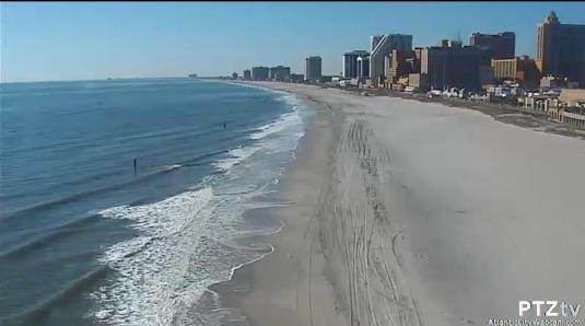 Atlantic City Streaming Beach Weather HD Web Cam Atlantic County New Jersey