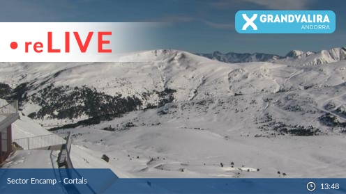 Encamp Live Skiing Snow Weather Web Cam Cortals Ski Slopes Andorra