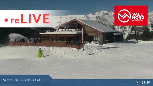 Pal Skiing Slopes Weather Web Cam Vallnord Ski Resort Andorra