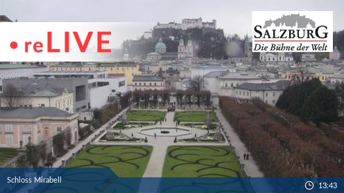 Salzburg City Centre Streaming Panorama Weather Web Cam City of Salzburg Austria