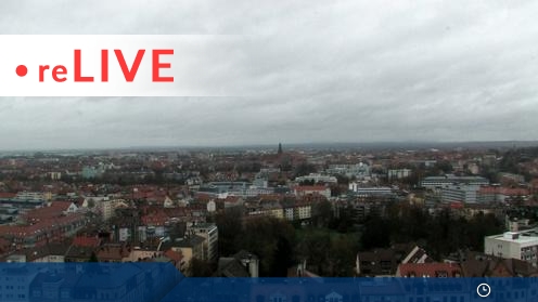 Nuremberg City Live Streaming Panorama Weather Webcam Bavaria Germany