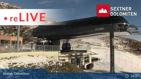Sexton Dolomites Ski Resort Ski Slopes Weather Web Cam South Tyrol Italy