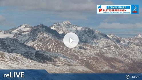 Schnals Skiing Resort Senales Ski Slopes Weather Web Cam South Tyrol North Italy