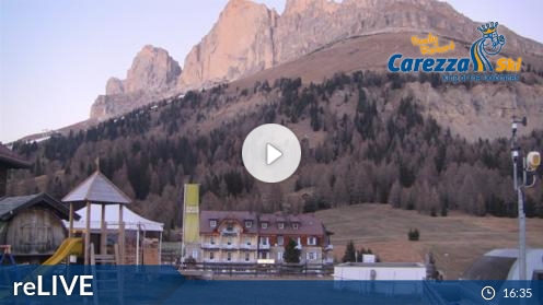Carezza Dolomites Skiing Resort Ski Slopes Weather Web Cam South Tyrol Italy