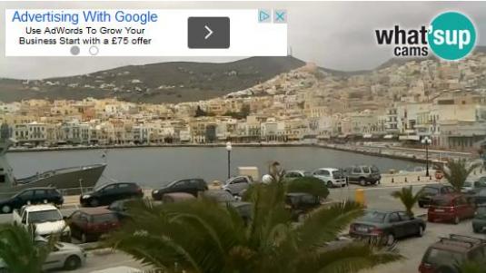 Syros Island Port Ermoupoli Weather Web Cam Greece