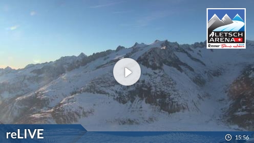 Fiesch Skiing Resort Ski Slopes Weather Web Cam Valais Switzerland