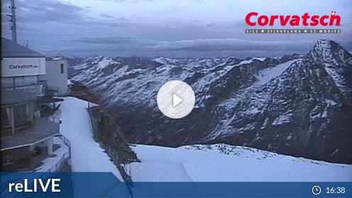 Silvaplana Skiing Resort Corvatsch Ski Slopes Weather Web Cam Graubünden Switzerland