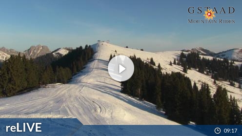 Gstaad Skiing Resort Schönried Ski Slopes Weather Web Cam Berne Switzerland