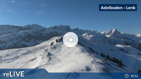 Lenk Skiing Resort Adelboden-Lenk Ski Slopes Weather Web Cam Bern Switzerland