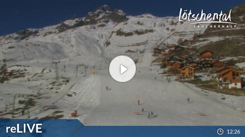 Lauchernalp Ski Resort Skiing Slopes Weather Web Cam Valais Switzerland