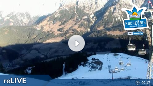 Dienten am Hochkönig Skiing Resort Ski Slopes Weather Web Cam Austria