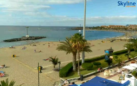 Los Cristianos Live Las Vistas Beach Weather Web Cam Tenerife