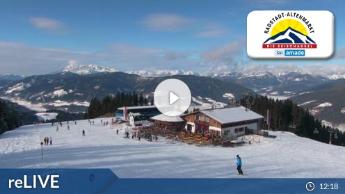 Radstadt Skiing Resort Ski Slopes Panorama Weather Web Cam Salzburg Austria
