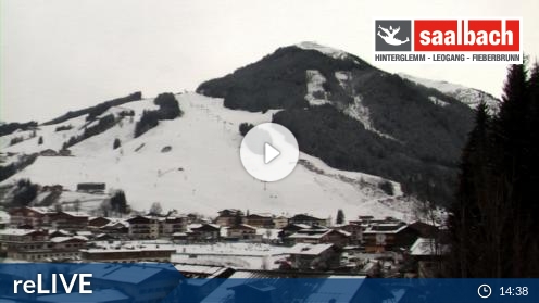 Saalbach-Hinterglemm Skiing Resort Ski Slopes Weather Web Cam Austria