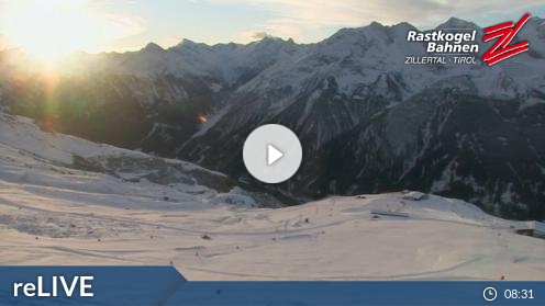 Hintertux Live Skiing Weather Panorama Web Cam Austria