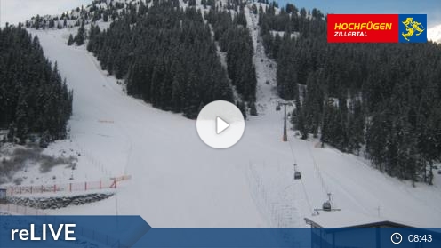 Hochfügen Live Skiing Weather Web Cam Fugenberg Austria