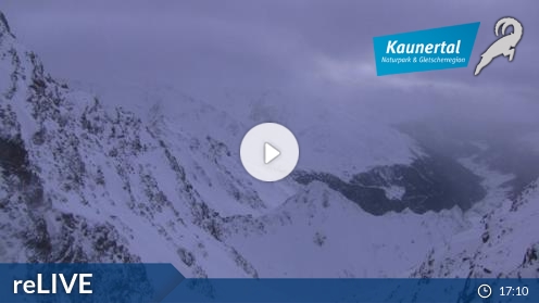 Kaunertal Skiing Resort Ski Slopes Weather Web Cam Tyrol Austria