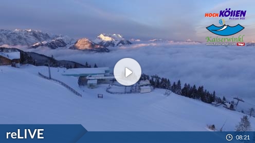 Kössen Ski Slopes Snow Weather Cam Austria