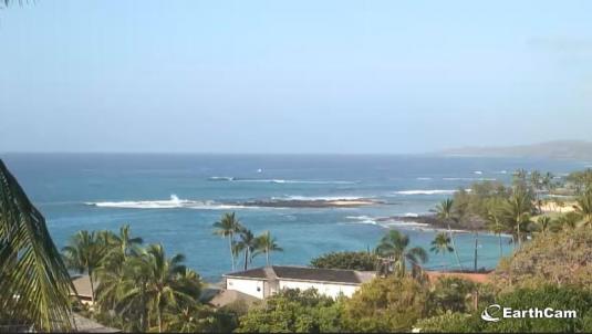 Island of Kauai Surfing Beach Weather Web Cam Hawaii