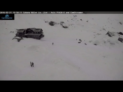 Bâlea Lac Skiing Weather Web Cam Fagaras Mountains Romania