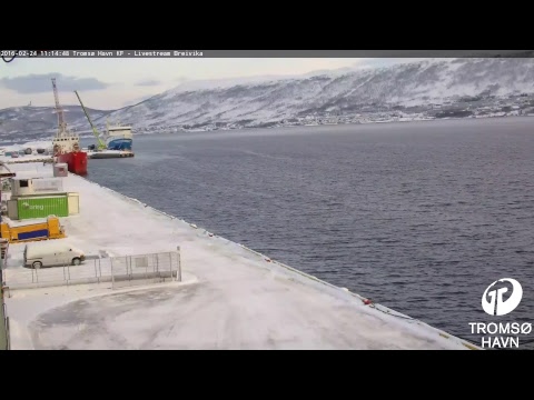 Port Tromso Havn Weather Web Cam Tromso City Norway