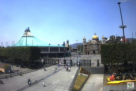 Basílica de Guadalupe Church Web Cam Mexico City Mexico