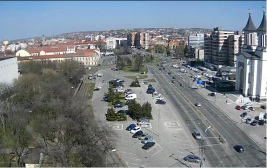 Oradea City Centre Traffic Weather Web Cam Romania