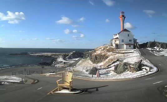 Cape Forchu Lighthouse Weather Web Cam Nova Scotia Canada