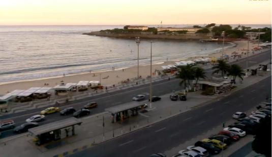 Rio de Janeiro Live Promenade Copacabana Beach Weather Web Cam Brazil