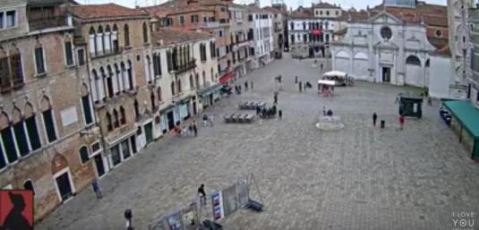 Campo Santa Maria Formosa City Square Web Cam Venice Italy