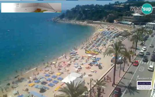 Costa Brava Live Lloret de Mar Beach Resort Weather Web Cam Spain
