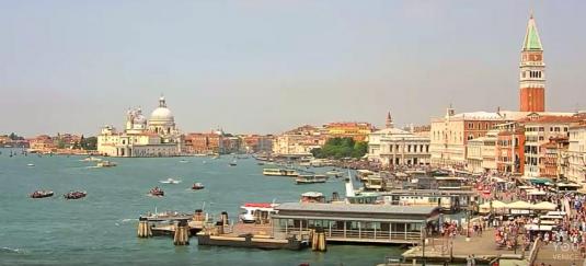 San Marco Basin Waterfront Weather Web Cam City of Venice Italy