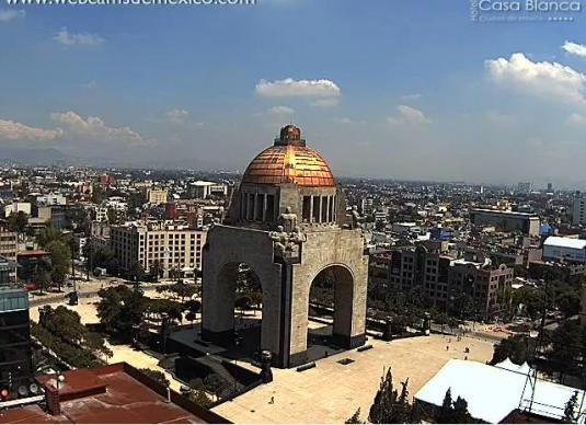 Monument to the Revolution Mexico City Web Cam Mexico