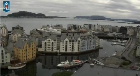 Port Ålesund Live Streaming Weather Web Cam Alesund Norway
