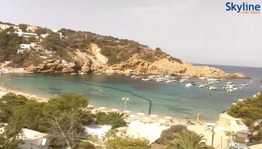Cala Vadella Beach Resort Weather Web Cam Island of Ibiza Spain