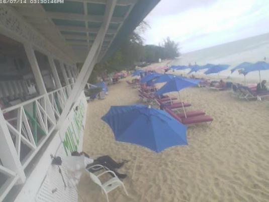 Mullins Beach Resort Beach Weather Web Cam West Coast Barbados Caribbean