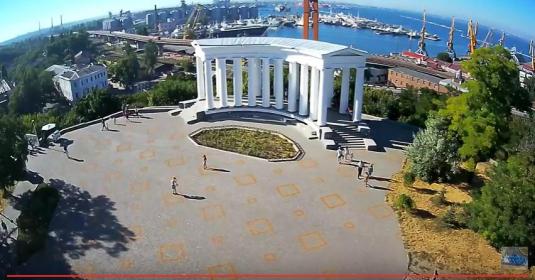 Vorontsov Palace Colonade Live Web Cam Odessa Ukraine