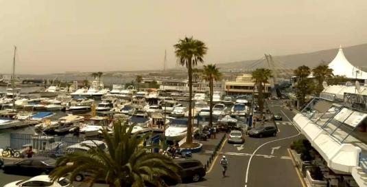 Costa Adeje Puerto Colon Harbour Weather Web cam Tenerife