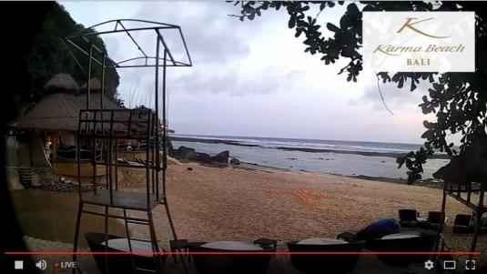 Bali Island Live Karma Kandara Resort Beach Weather Cam Bali Indonesia