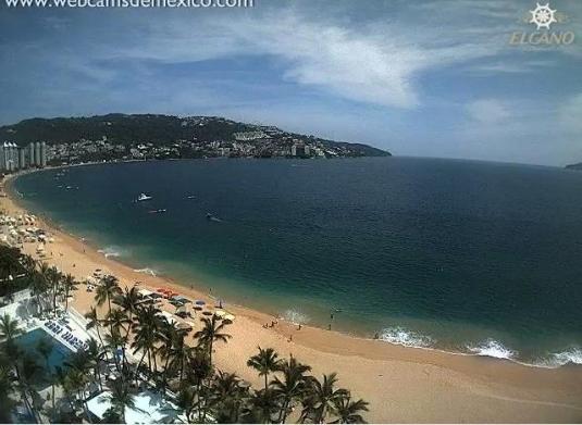 Acapulco Bay Beach Holiday Weather Web Can Pacific coast of Mexico