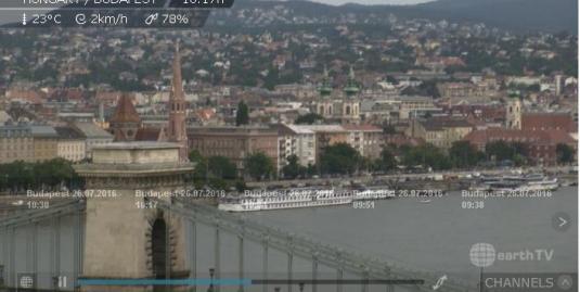 Budapest City Live Streaming Panorama Weather Web Cam Hungary