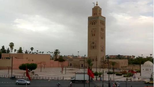 Marrakesh Live Koutoubia Mosque Web Cam Marrakesh Morocco